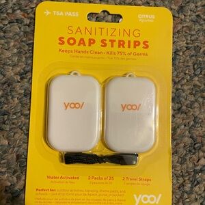 Citrus Sanitizing Soap Strips - White